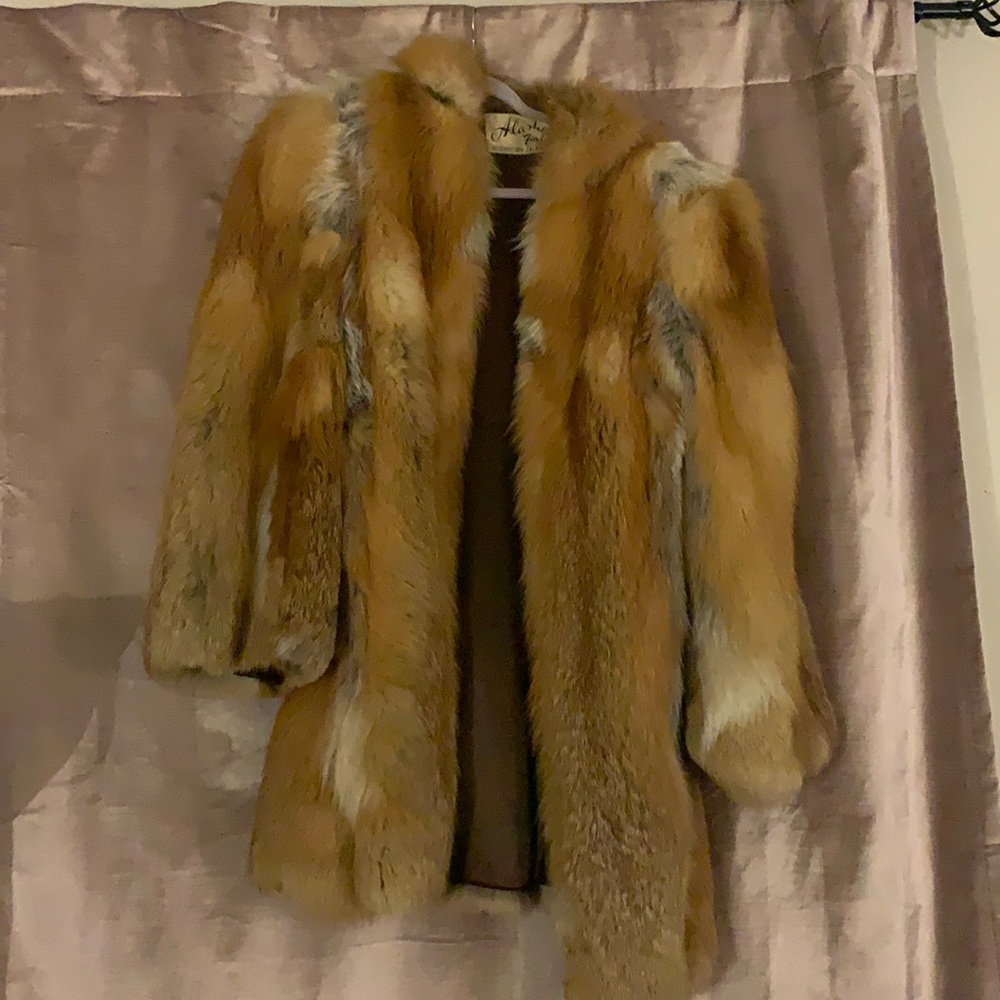 Fox real  fur jacket